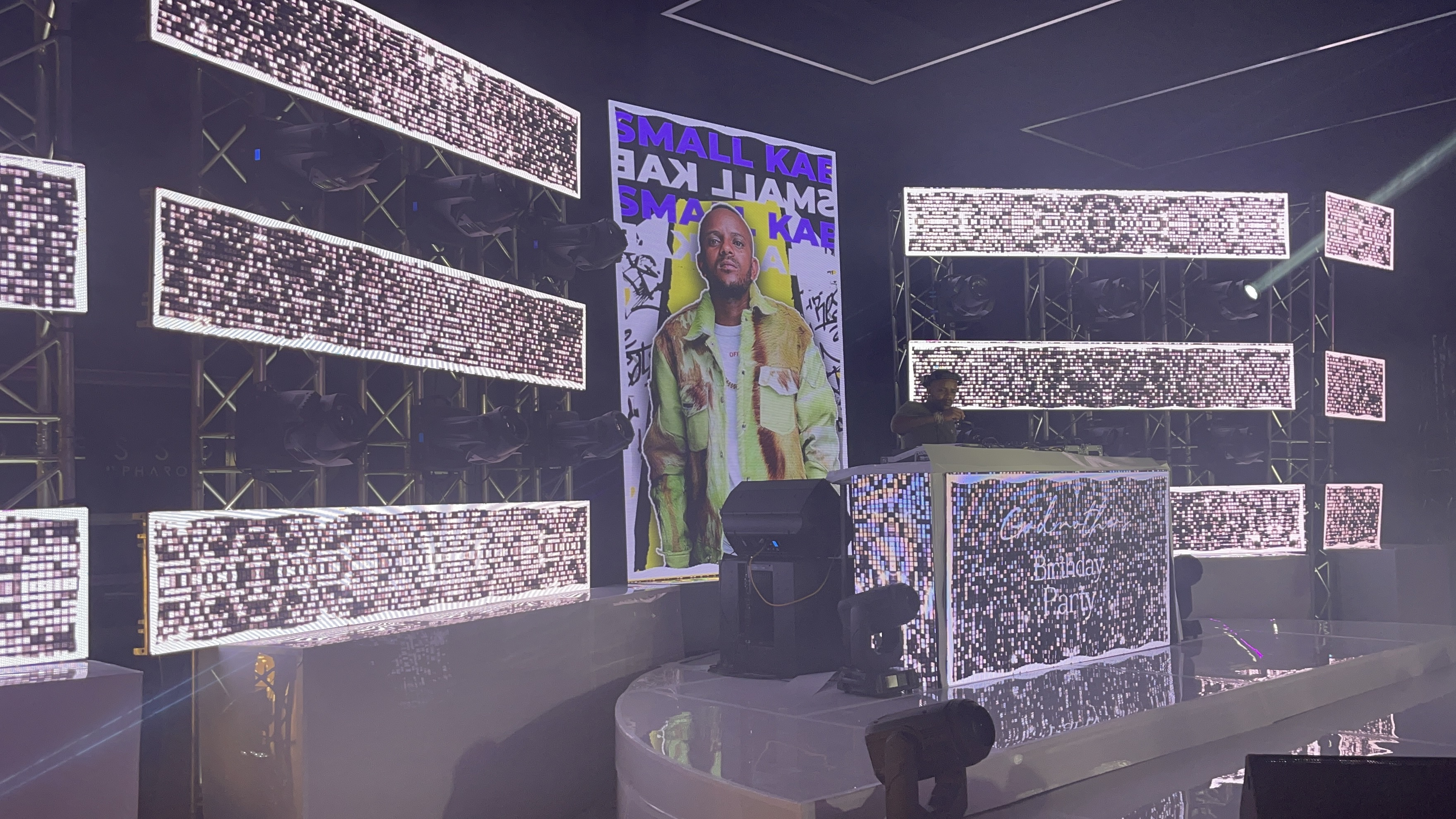 Conference LED presentation wall