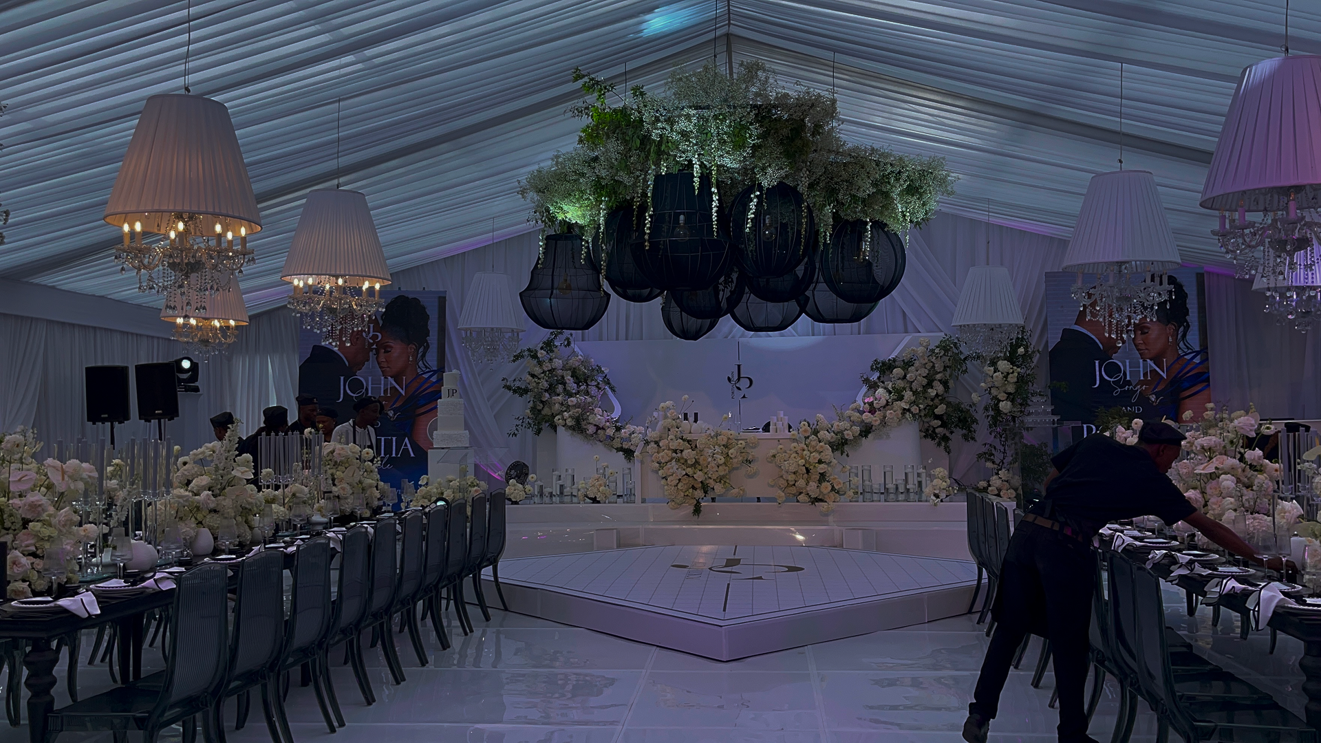 Nareza team behind LED production scenes